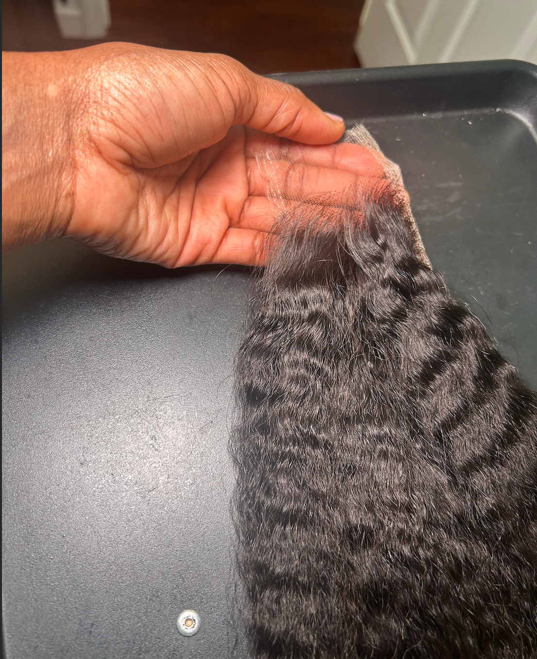 2 X 6 HD Closure WITH ELASTIC BAND