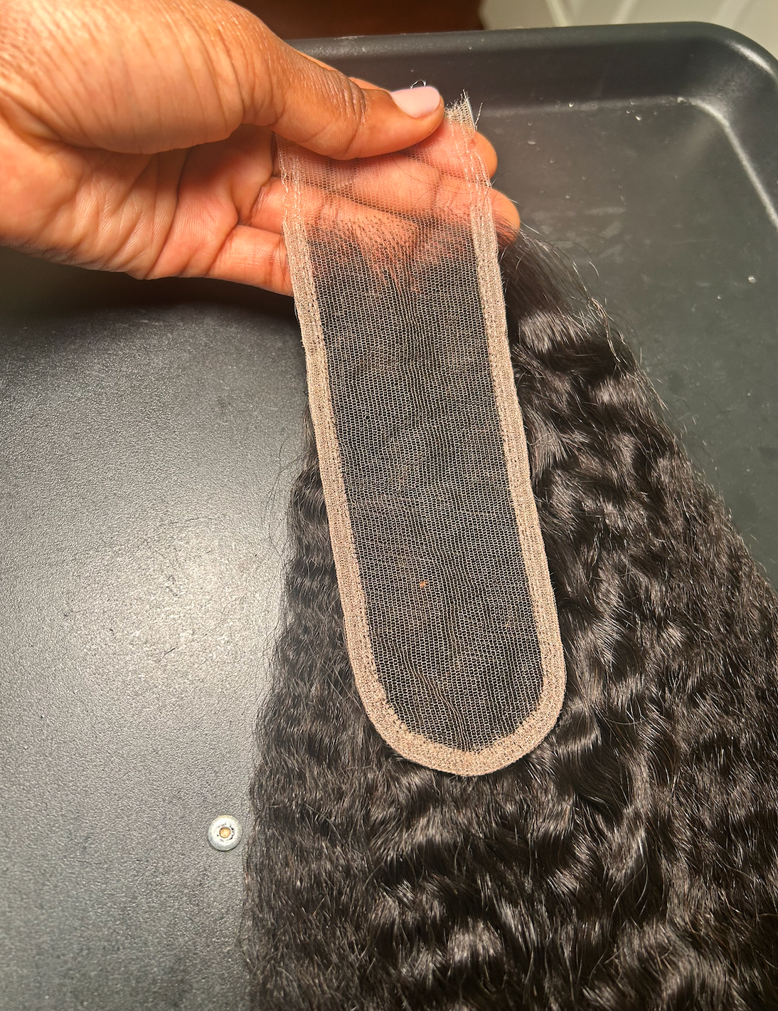 2 X 6 HD Closure WITH ELASTIC BAND